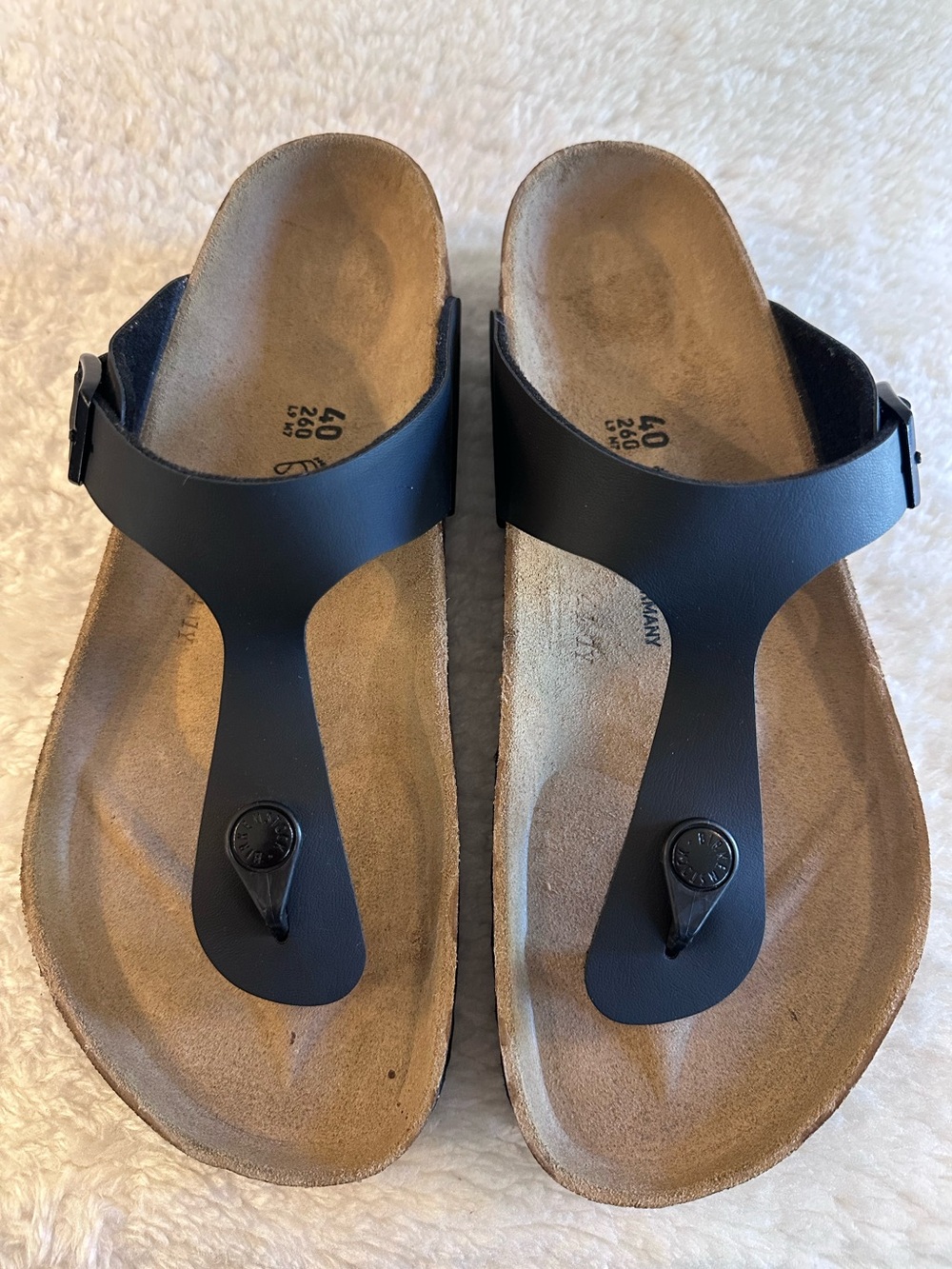 Birkenstock Black Sandal EU Size 40